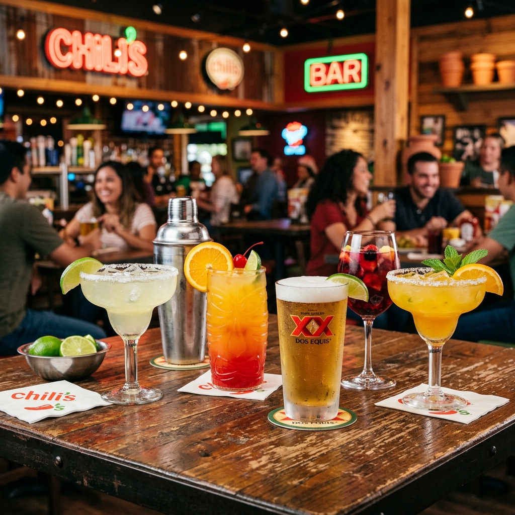 Chili's Alcohol Menu