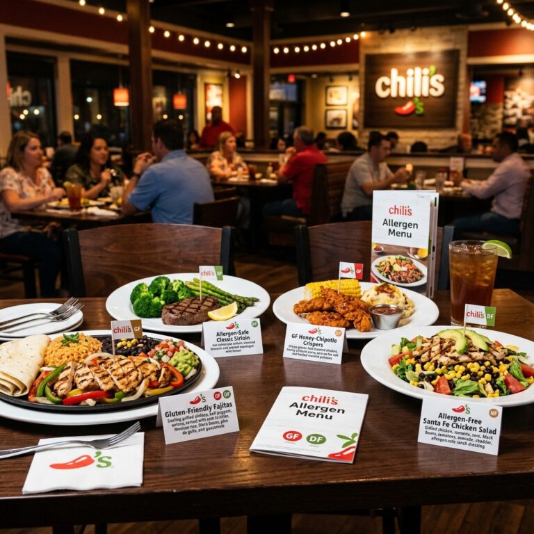 Chili's Allergen Menu